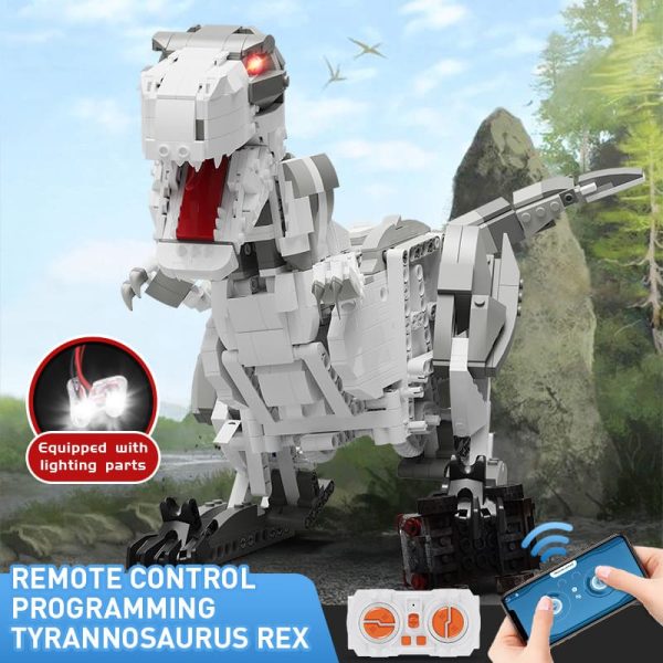 Electronic Blocks-System Programmed RC Tyrannosaurus Rex